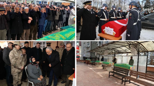 DEPREMDE HAYATINI KAYBEDENLER TOPRAĞA VERİLDİ