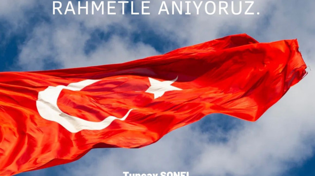 Valimiz Sayın Tuncay SONEL’in 18 Mart Şehitleri Anma Günü ve Çanakkale Zaferi’nin 108. Yıl Dönümü Mesajı