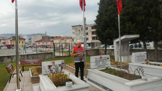 BÜYÜKŞEHİR, ŞEHİTLERİ UNUTMADI