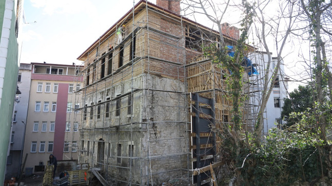 SELİMİYE KONAKTA RESTORASYON SÜRÜYOR