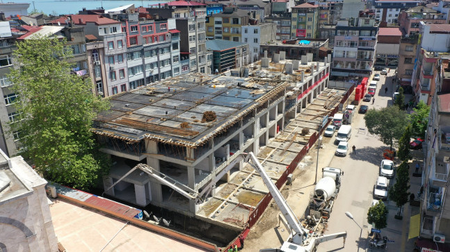 “ÜNYE BEYLİK FORUSU BEDESTEN” PROJESİNDE SONA YAKLAŞILIYOR