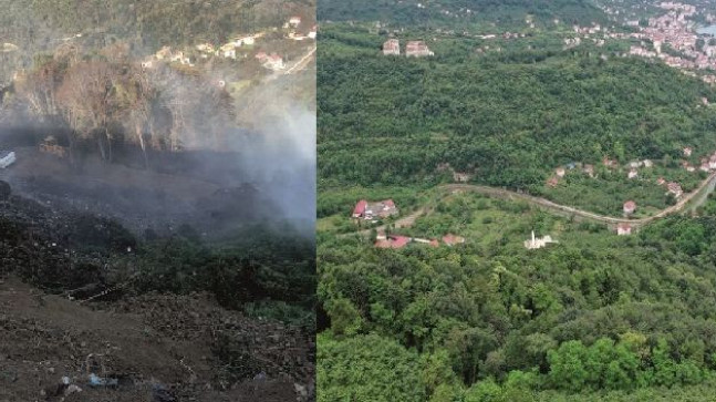 ÇÖP DAĞINDAN YEMYEŞİL SEYİR TERASINA