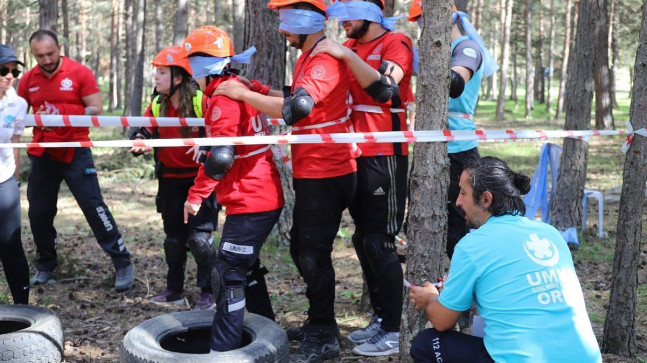 UMKE’den Keyfalan’da Temel Eğitimi ve Kampı