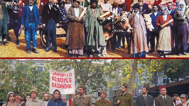 100 YILLIK SEMBOL FOTOĞRAF ORDU’DA CANLANDIRILDI