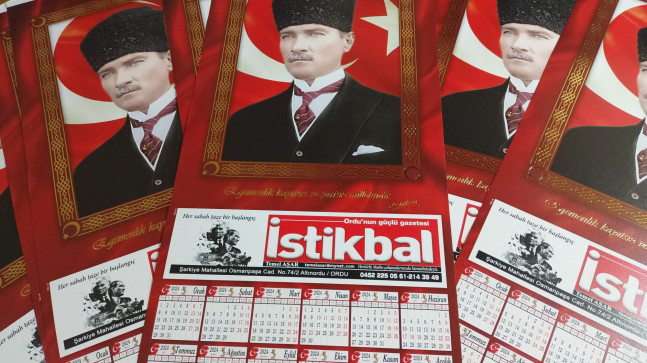 ATATÜRK TAKVİMLERİMİZİN 13 ARALIK ÇARŞAMBA GÜNÜ ÜCRETSİZ OLARAK DAĞITIMINA BAŞLIYORUZ!