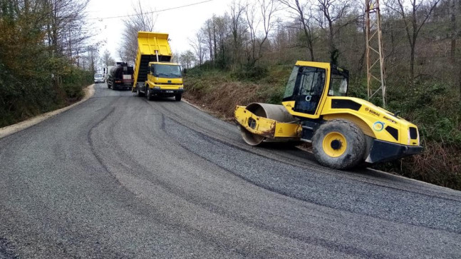 BÜYÜKŞEHRİN YOL SEFERBERLİĞİ SÜRÜYOR