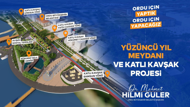 ALTINORDU MEYDANINA KAVUŞUYOR