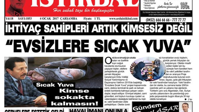 04 OCAK 2017 ÇARŞAMBA