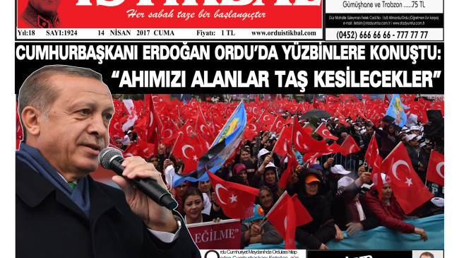 14 NİSAN 2017 CUMA