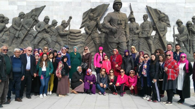 ORMEK KURSİYERLERİNE KÜLTÜR GEZİSİ 