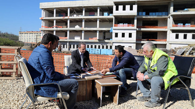 YARILGAÇ’TAN İNŞAATLARA İNCELEME