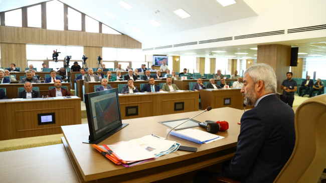 MECLİS TOPLANTISINDA KONUŞAN BAŞKAN YILMAZ: “YATIRIMLAR ORDU’YU GELECEĞE TAŞIYACAK”