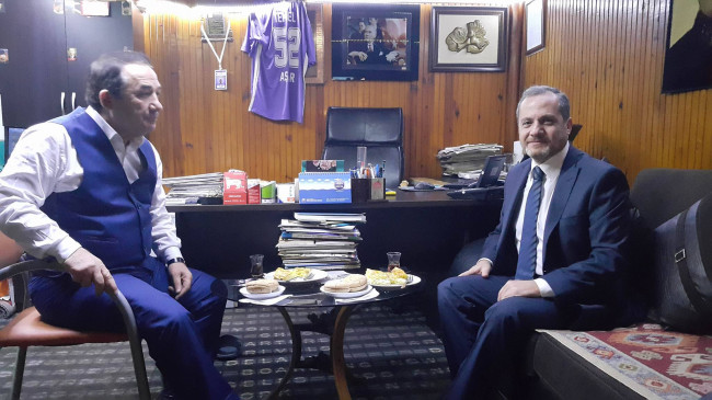 TAZİYE ZİYARETLERİ DEVAM EDİYOR