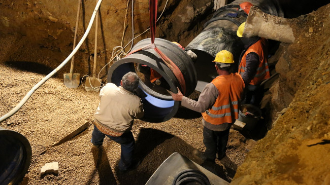 BORULAR DEĞİŞTİ, SULAR DURULDU