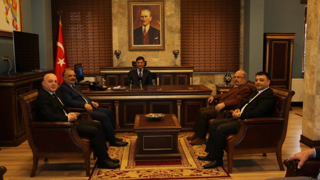 KAYMAKAM ERTEN, İYİ PARTİYİ AĞIRLADI