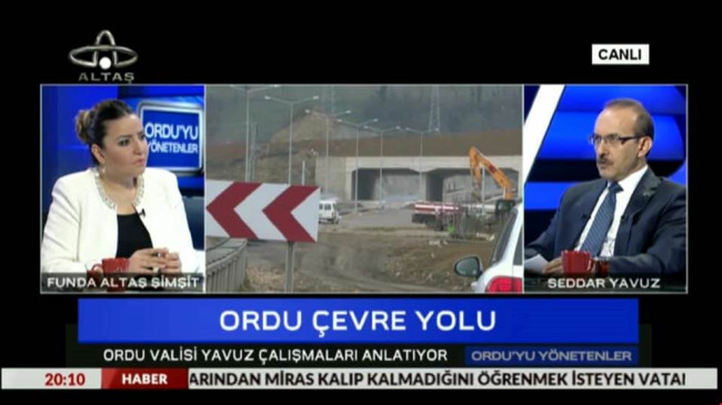 VALİ YAVUZ  ORDU’YU DOLU DOLU ANLATTI“ÇEVRE YOLUNDA HATA YAPMAK İSTEMİYORUZ”