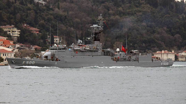 TCG BOZCAADA(F-500) Gemisi Cuma Günü Ordu’da