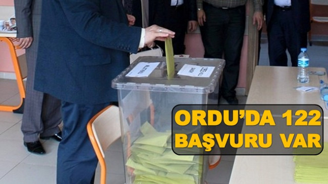 İŞTE  PARTİLERİN ADAY ADAYLARI