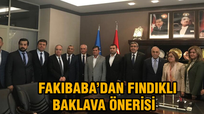 FAKIBABA’DAN FINDIKLI BAKLAVA ÖNERİSİ