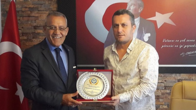 BAŞKAN ARICI’DAN ASKF’YE ZİYARET 