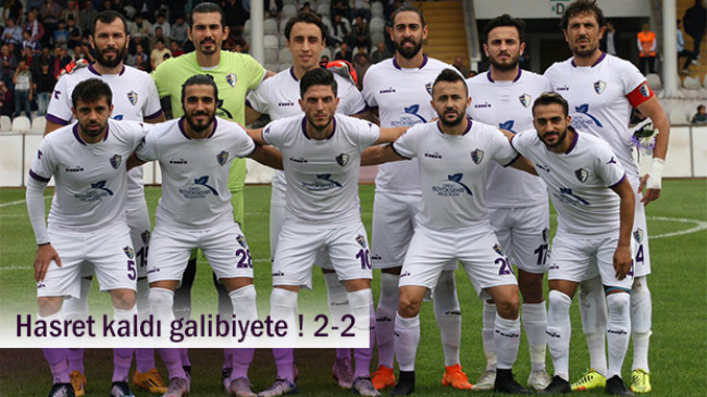 HASRET KALDI GALİBİYETE ! 2-2