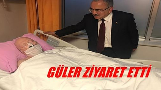 GÜLER’DEN GAZETECİYE ZİYARET