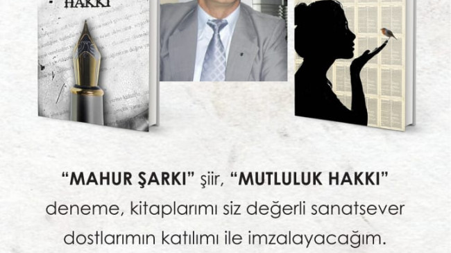 KARADAĞ’DAN İMZA GÜNÜNE DAVET