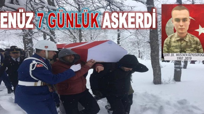 ASKERİMİZİ TOPRAĞA VERDİK