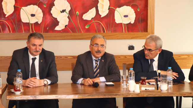 GÜLER’DEN ÖNEMLİ BULUŞMA