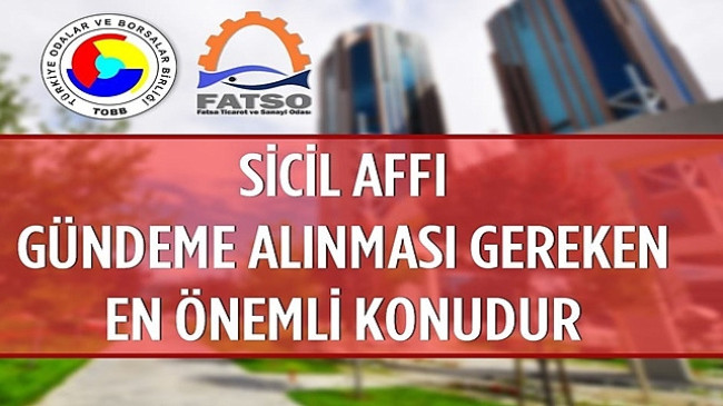 İşveren sicil affı istiyor