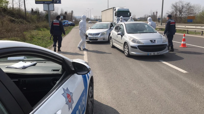 Ordu’da sokağa çıkma yasağına uymayanlara 448 bin lira ceza