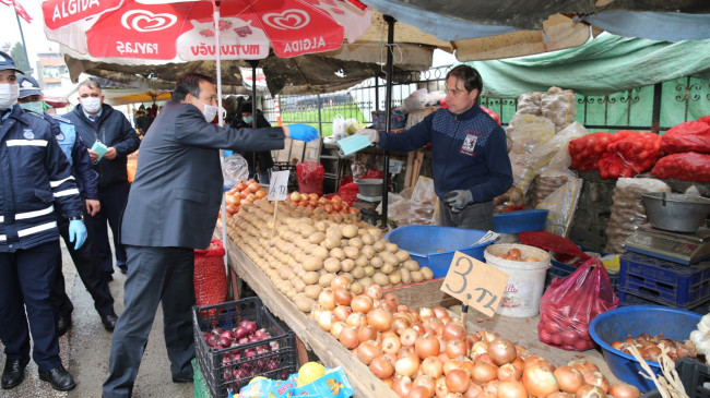 ALTINORDU BELEDİYESİ SALGINA KARŞI SEFERBERLİKTE