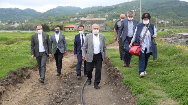 YASON TARTIŞMASINA SON NOKTAYI  BAŞKAN GÜLER KOYDU YASON’DA TARİH KORUNACAK
