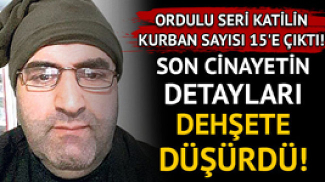 BERAATİNİ İSTEYEN SERİ KATİL ÇAYIROĞLU ÖLDÜRMEK İSTESEM BORÇLU OLDUĞUM KİŞİLERİ ÖLDÜRÜRDÜM’