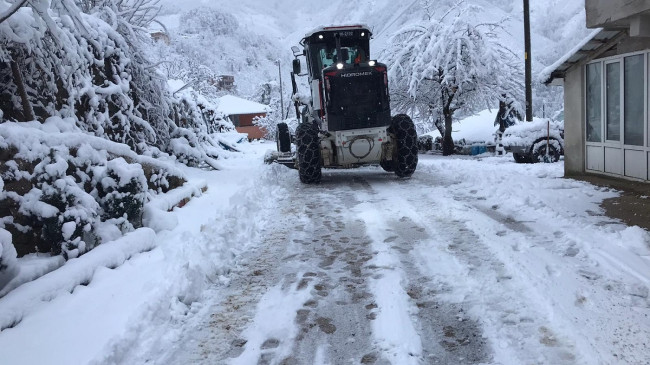 Kar Yağışı Çile Değil Zevk Yaşattı