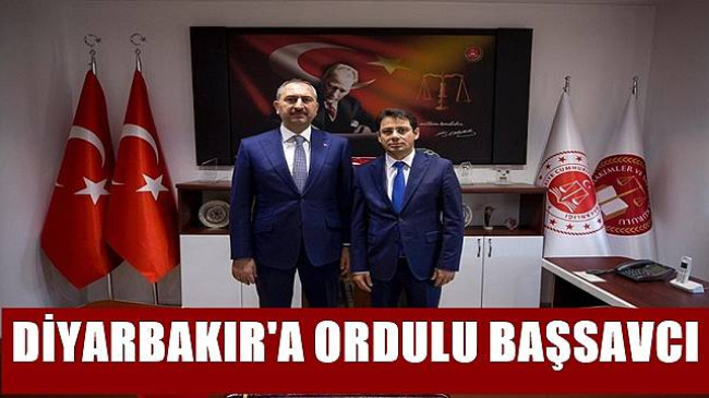 Diyarbakır’a Ordulu Başsavcı