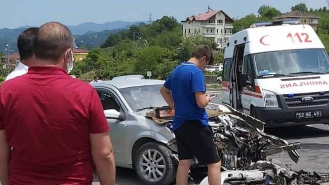 Feci kazada yaralılar var