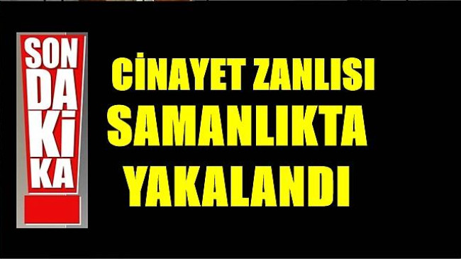 Cinayet Zanlısı Samanlıkta Yakalandı