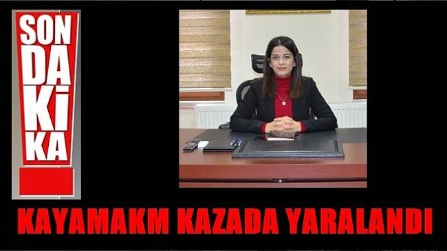 Kaymakam Seda Ünlü Kaza Geçirdi