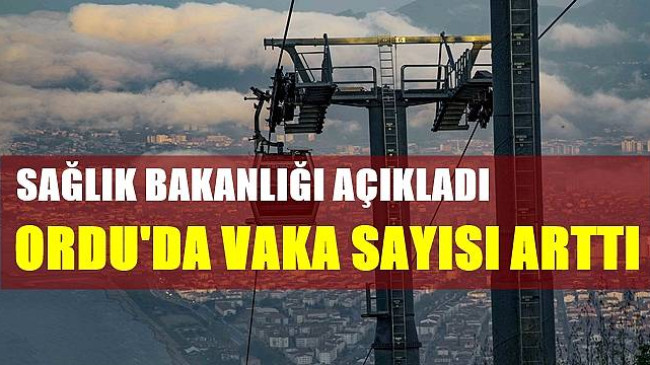 VAKA SAYISI ARTIŞA GEÇTİ