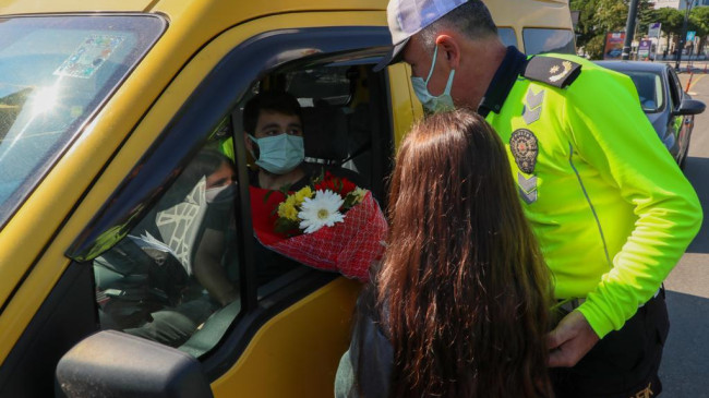 Trafikte Yaya Önceliği Farkındalık Etkinliği Yapıldı