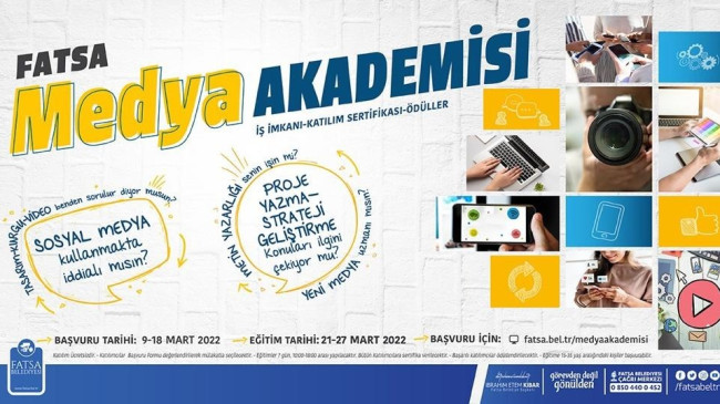 FATSA BELEDİYESİ MEDYA AKADEMİSİ KAYITLARI BAŞLADI