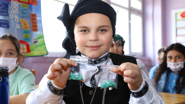 ORDU’DA ÇOCUKLAR SEBZE VE MEYVELERİNİ KENDİ EKECEK