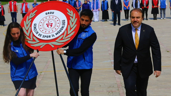 ORDU’DA GENÇLİK HAFTASI KUTLAMALARI BAŞLADI