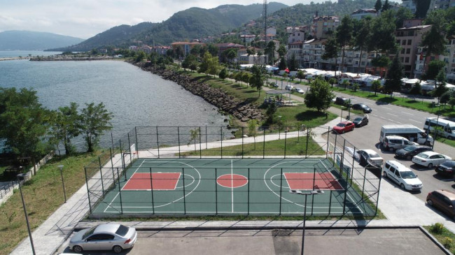 ORDU SPOR SAHALARI İLE DONATILDI