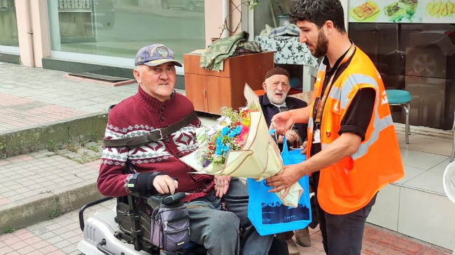 BAŞKAN TÖRENDEN MUTLU EDEN JEST