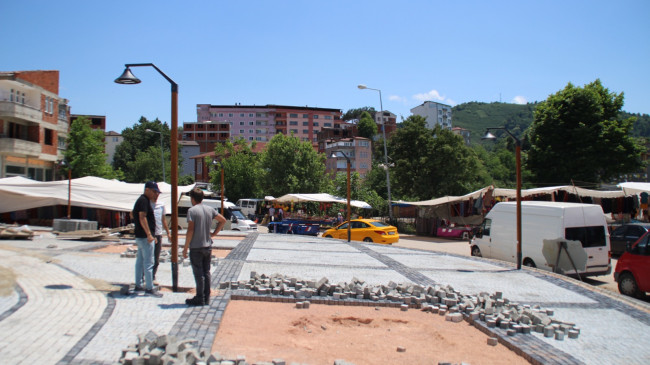 ÇAMAŞ KENT MEYDANI İÇİN GÜN SAYIYOR