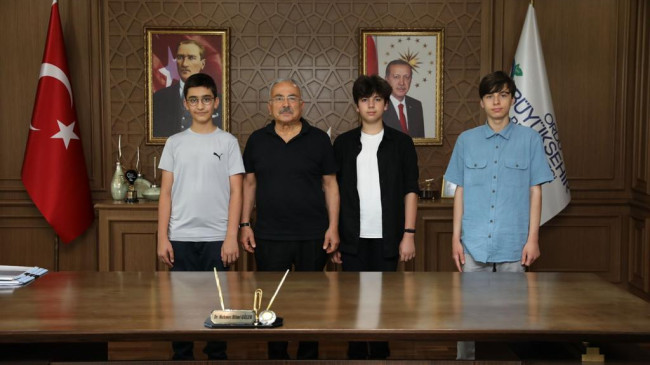3 ÖĞRENCİ, ORDU’NUN GURURU OLDU