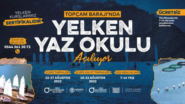 YELKEN AYAKLARINA GİDECEK
