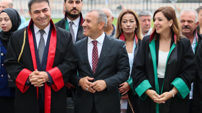 “ADLİ YIL TÖRENLE  BAŞLADI”